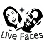 live faces android application logo